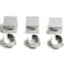 Alfi Brand Plshd Chrm Concealed 4-Way Thermostatic Valve Shower Mixer W/Sqr Knobs AB2901-PC - alternate 3